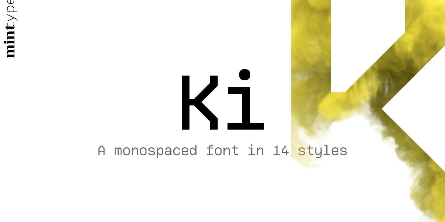 Ki Thin Italic Font preview